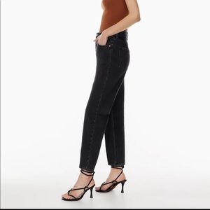 Denim forum boyfriend high rise loose